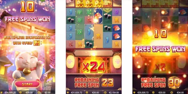 Biểu tượng mới lạ và hấp dẫn chỉ có trong game slot Neko